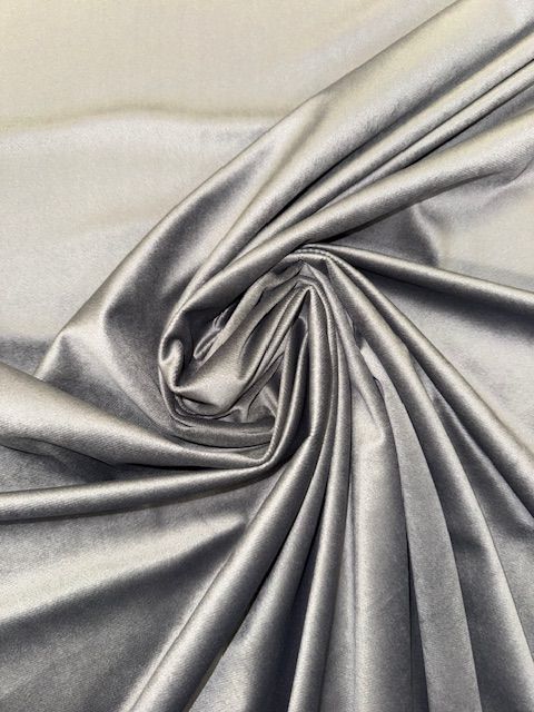 Rosemount Monaco Grey Luxury Soft feel Velvet Upholstery Fabric - Soft Options upholstery trim