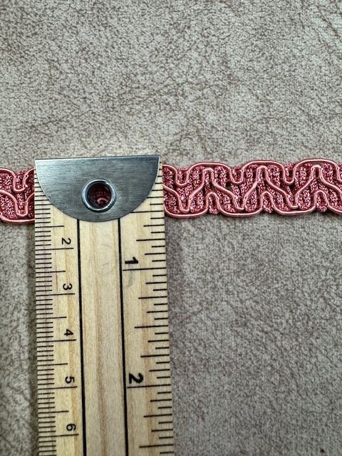 Upholstery Decoratove Braid Trim - Cotton Pink