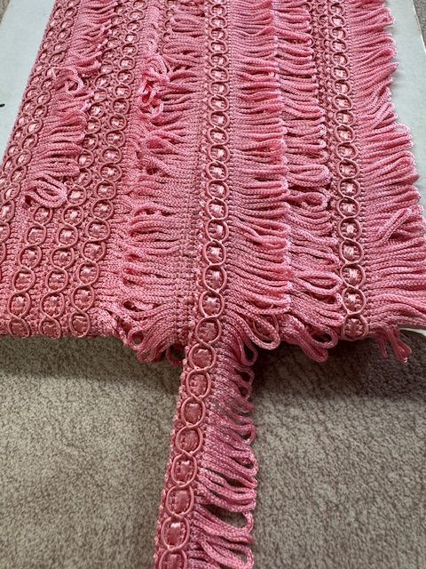 Upholstery Looped Tassel Fringe - Candy Pink