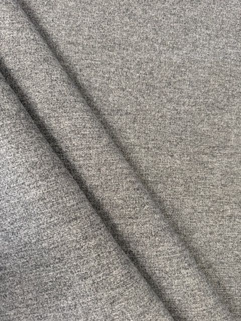 Steel Grey Marley Flatweave Upholstery Fabric
