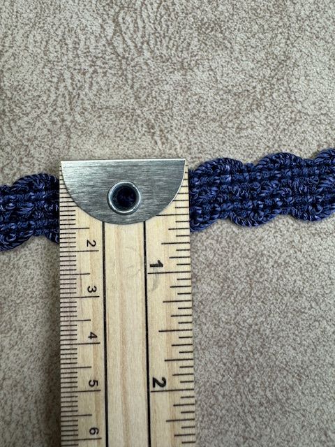 Upholstery Decoratove Braid Trim - Cobalt Blue