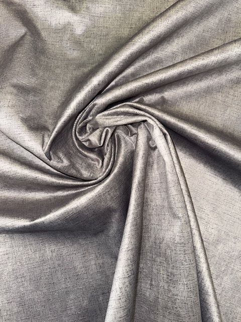 Cure Silver Slub Velvet Upholstery Fabric - Soft Options upholstery trim