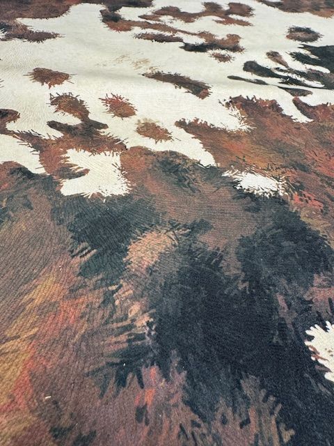 The Art Of Loom Animal Prints Collection Cowhide Velvet Upholstery Fabric