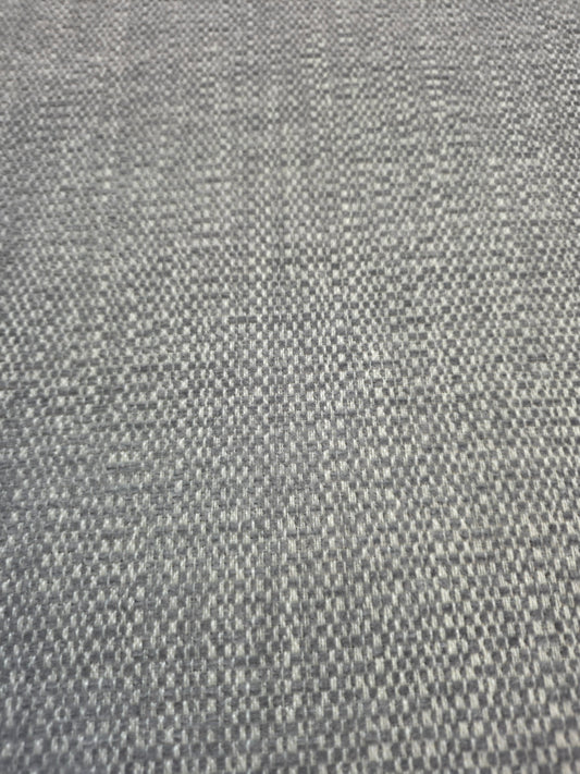 Bristol Mixed Grey Soft Feel Flat Weave Upholstery Fabric