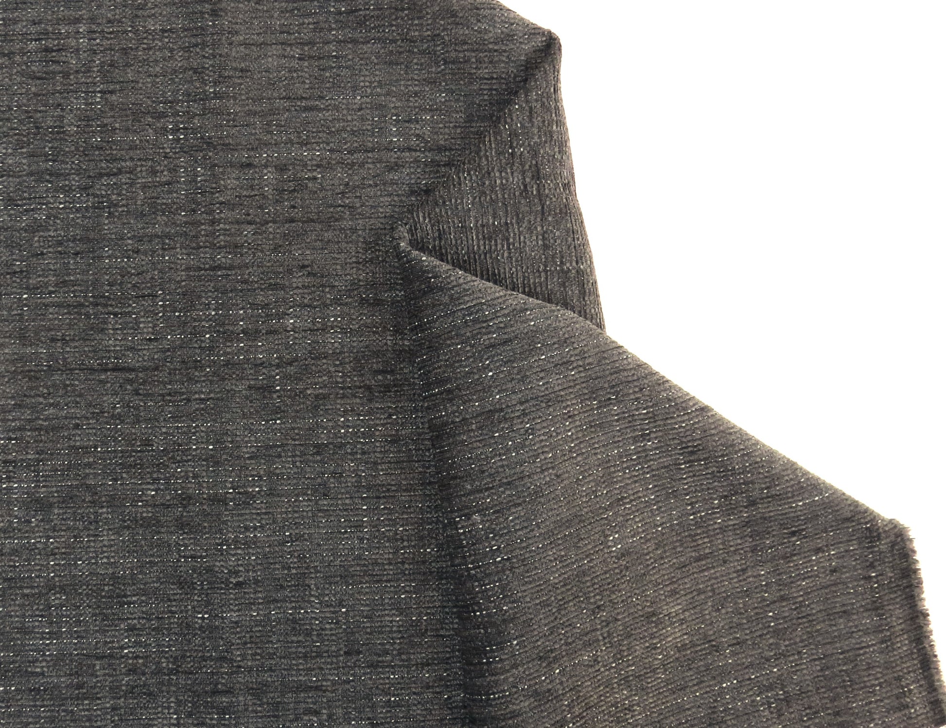Grey / White Fleck Woven Upholstery Fabric
