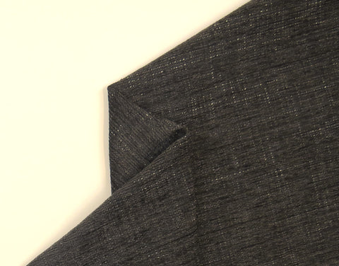 Grau-weiß gesprenkelter Chenille-Polsterstoff