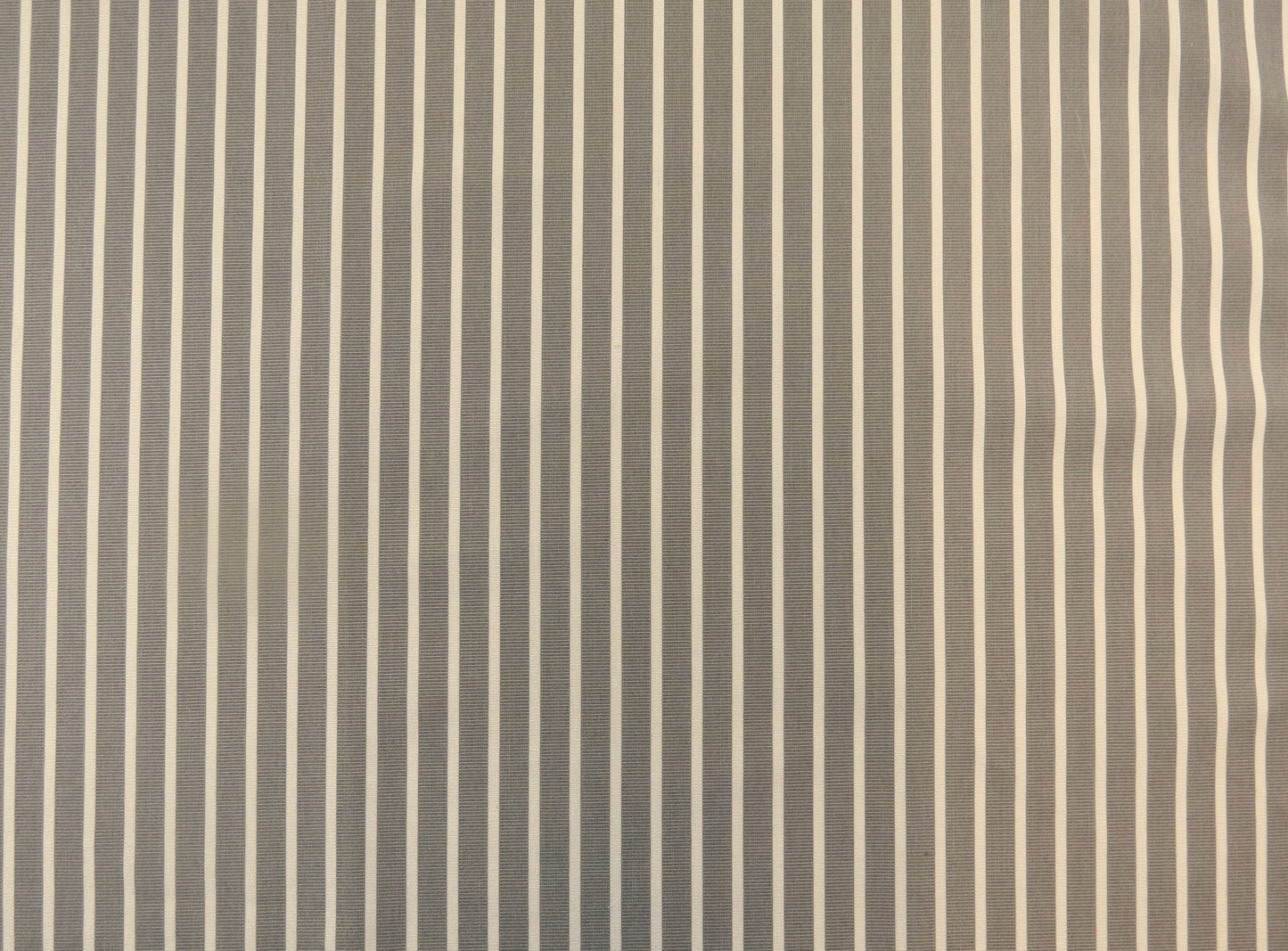 Striped Classic Linen Upholstery Fabric - Grey / Crem - Soft Options upholstery trim