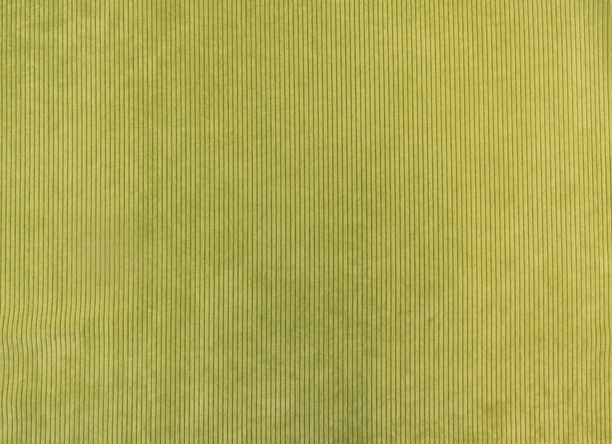 Self Pin Striped Velvet Upholstery Fabric - Lime
