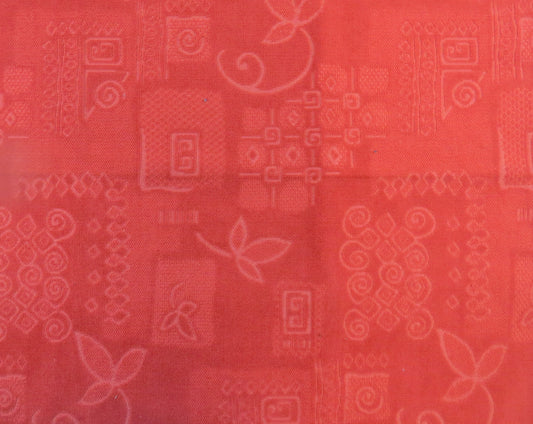 Terracotta Self Patterned Velvet Upholstery Fabric - Orange - Soft Options upholstery trim