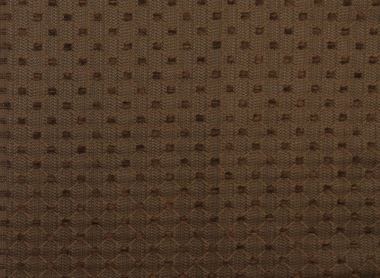 Brown Self Pattern Brocade Upholstery Fabric - Soft Options upholstery trim