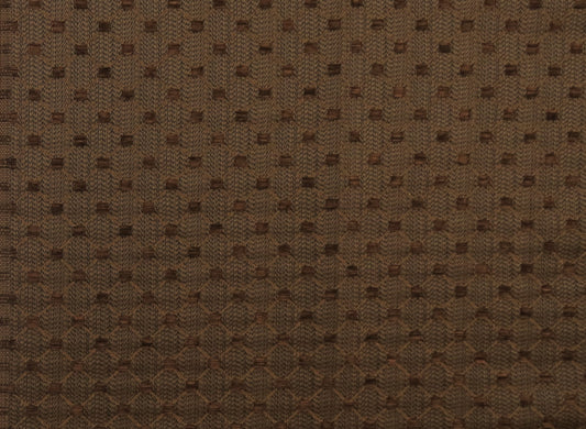 Brown Self Pattern Brocade Upholstery Fabric - Soft Options upholstery trim
