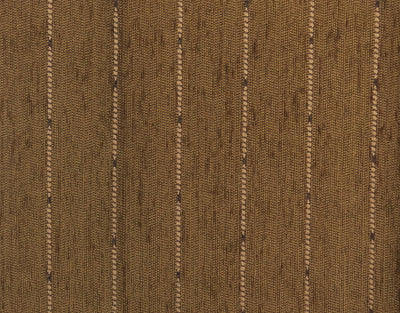 Brown Pinstripe Chenille Upholstery Fabric - Soft Options upholstery trim