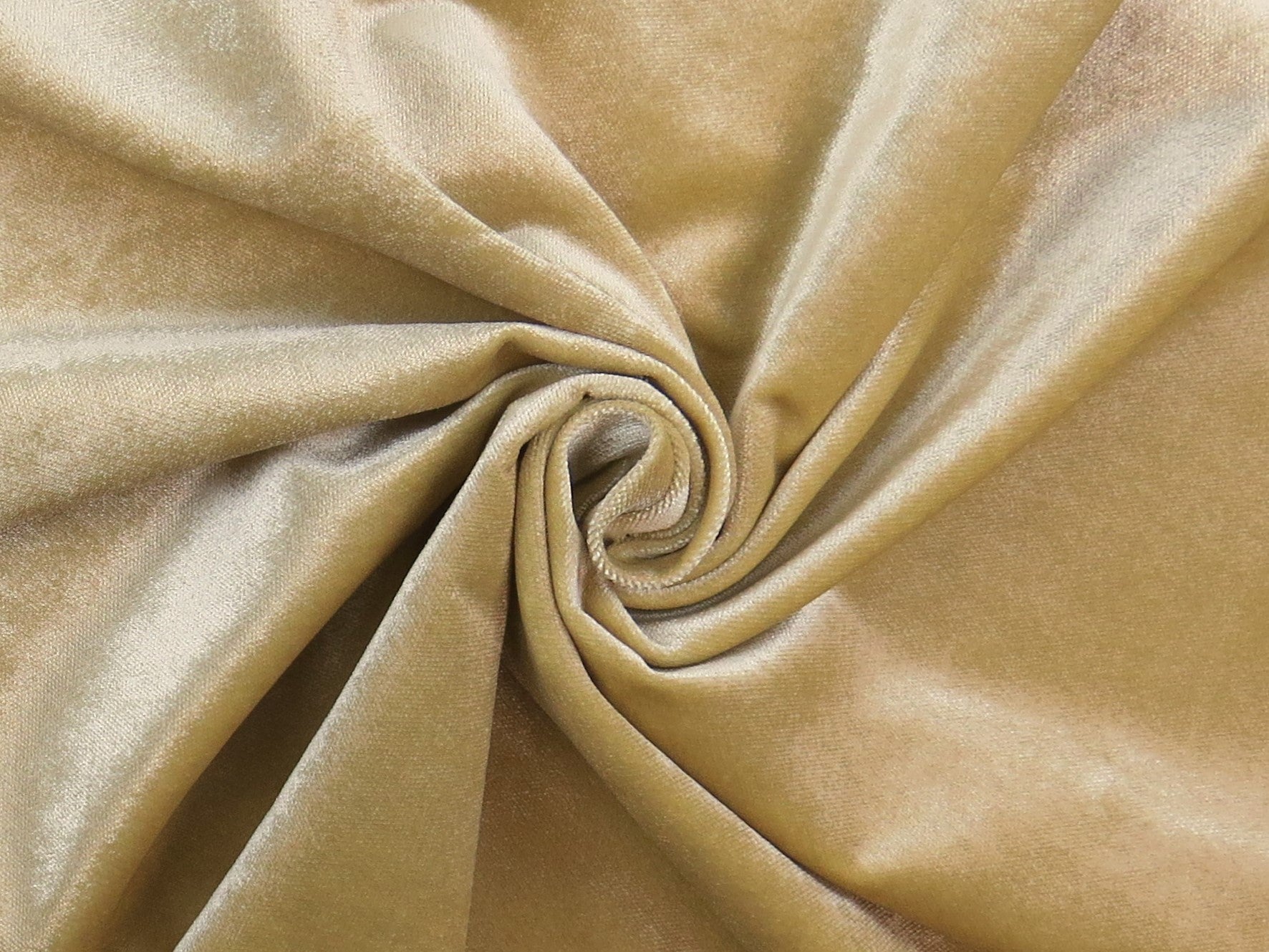 Metallic Pale Yellow Velvet Upholstery Fabric