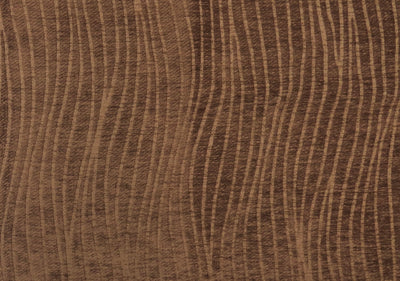 Brown Wave Self Pattern Chenille Upholstery Fabric - Soft Options upholstery trim