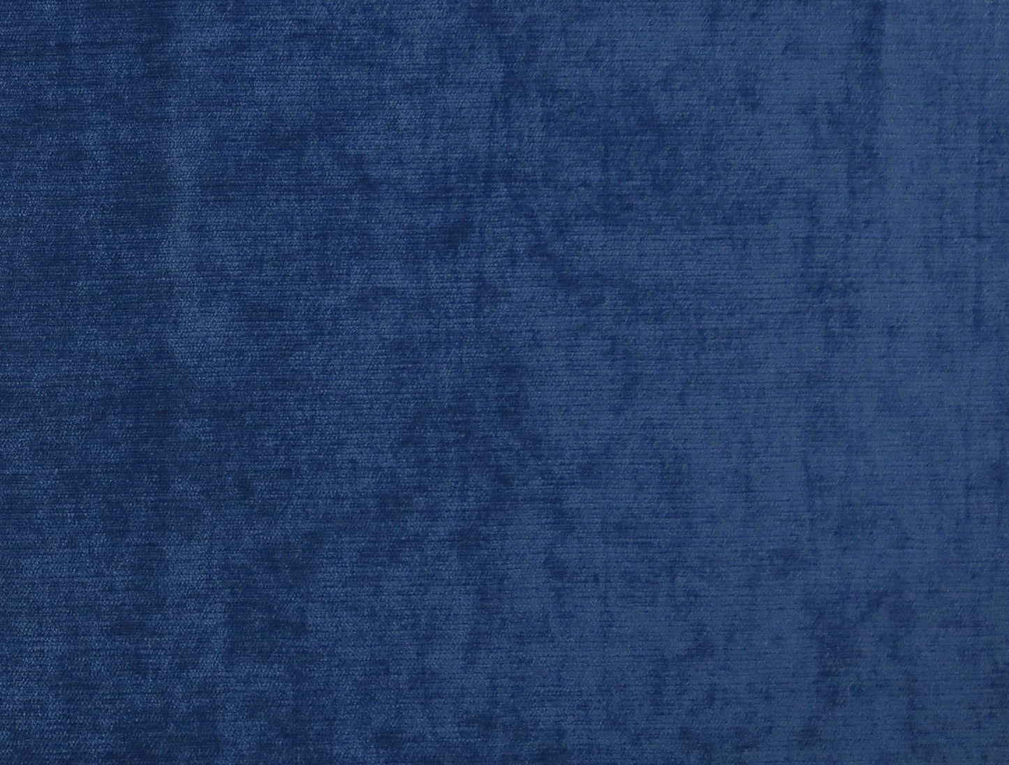 Medium Blue Chenille Upholstery Fabric