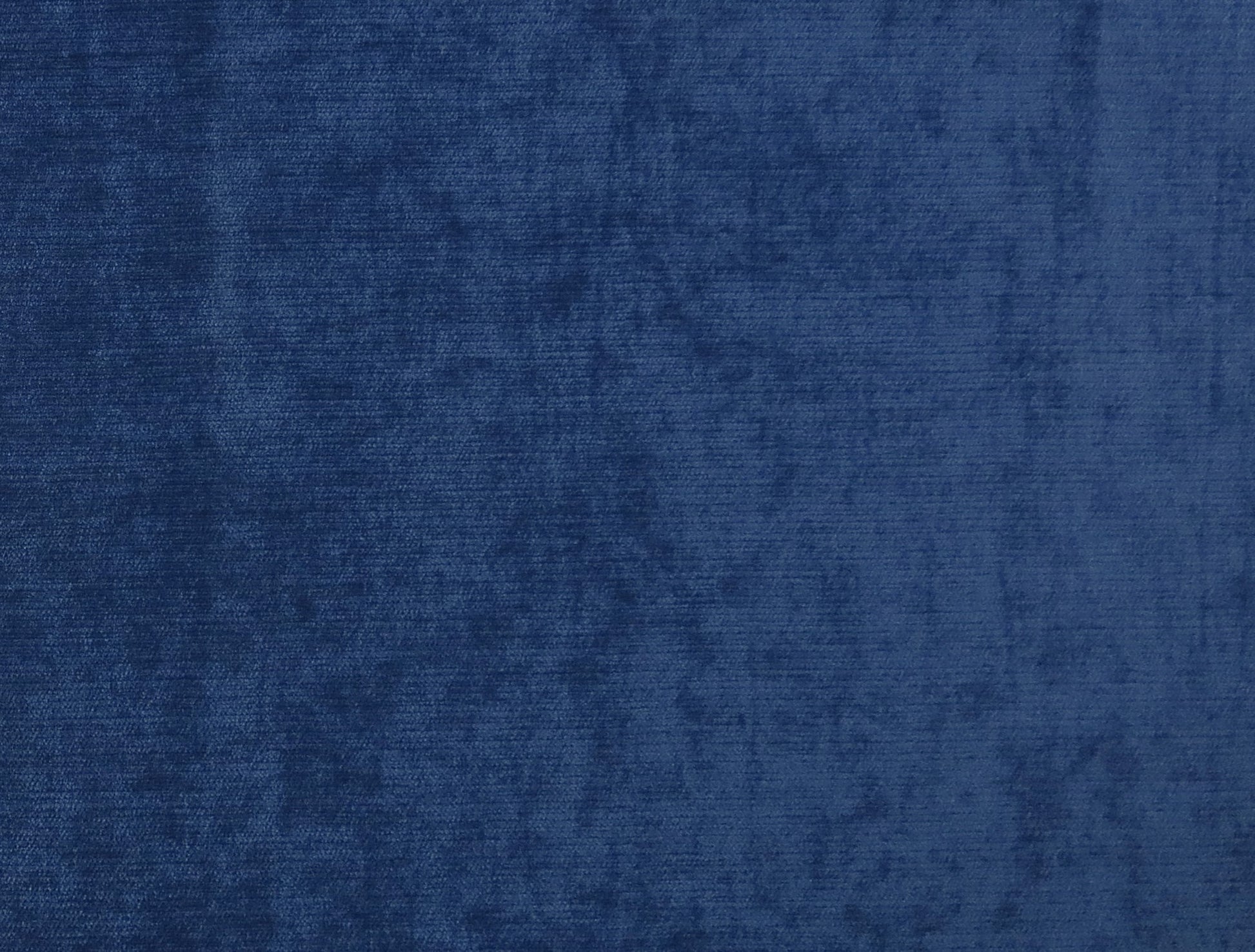 Medium Blue Chenille Upholstery Fabric