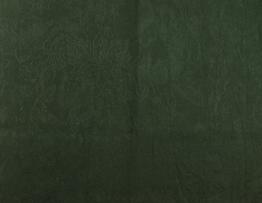Green Self Pattern Cotton Upholstery Fabric