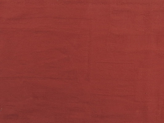 Rich Terracotta Self Pattern Cotton Upholstery Fabric - Soft Options upholstery trim