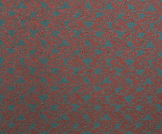 Blue And Purple Modern Floral Flat Weave Upholstery Fabric - Soft Options upholstery trim