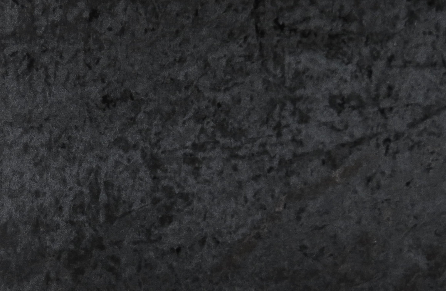 Black Crushed Velvet Upholstery Fabric