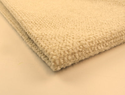 Cream Weave Boucle Teddy Bear Upholstery Fabric - Soft Options upholstery trim