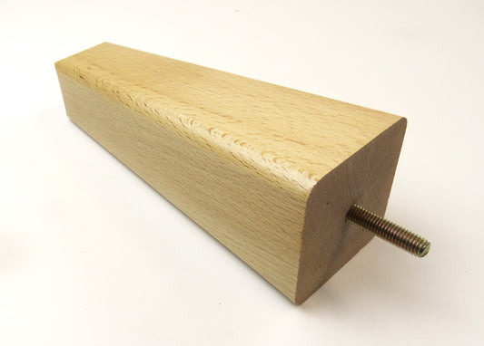 Light Wood Beech Square TapeRed Leg - Set Of 4