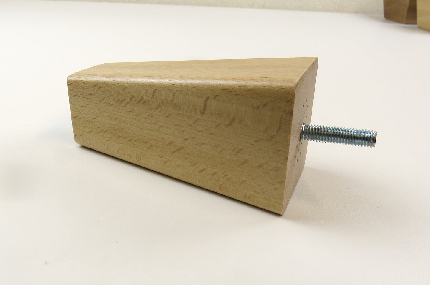Light Wood Beech Square TapeRed Leg - Set Of 4