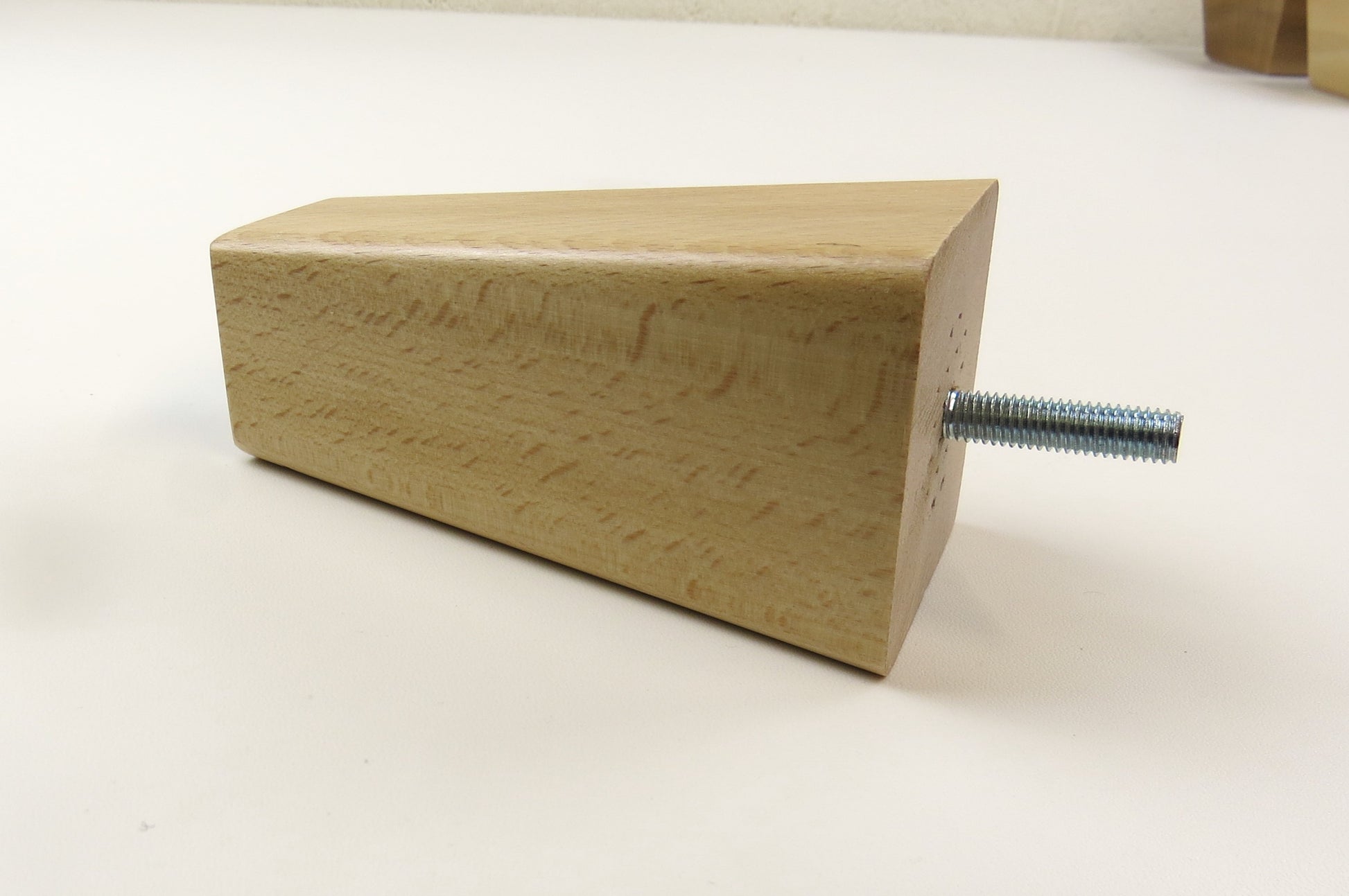 Light Wood Beech Square TapeRed Leg - Set Of 4