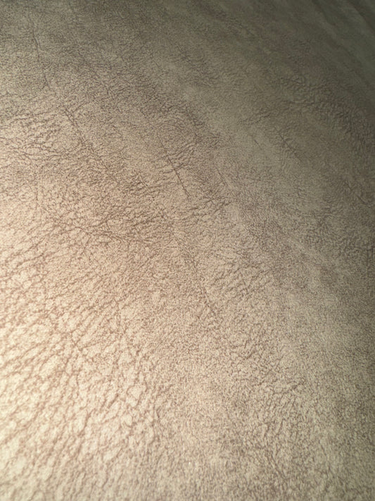 Sheraton Mink Faux Suede Soft Feel Upholstery Fabric