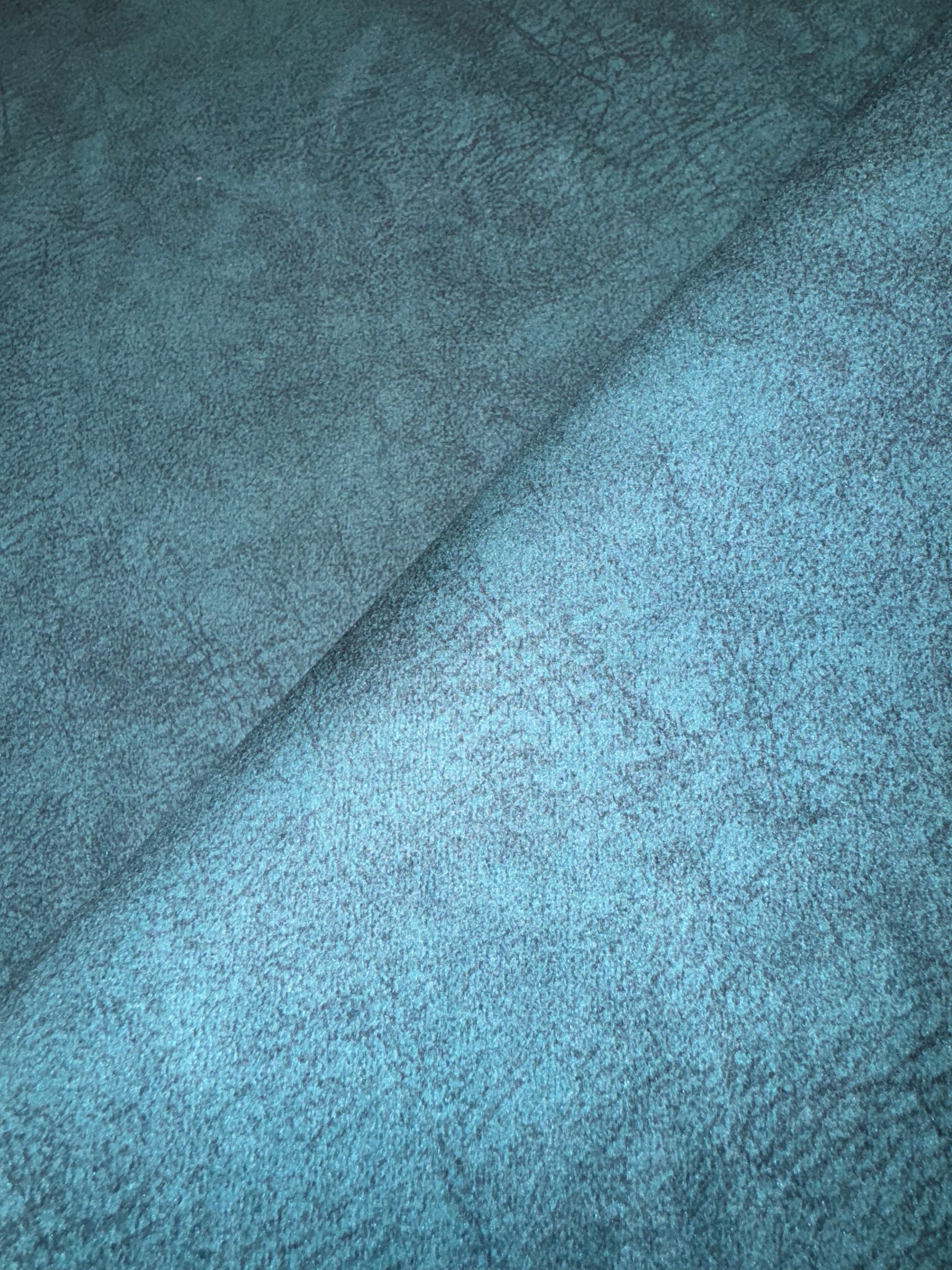 Sheraton Emerald Faux Suede Soft Feel Upholstery Fabric