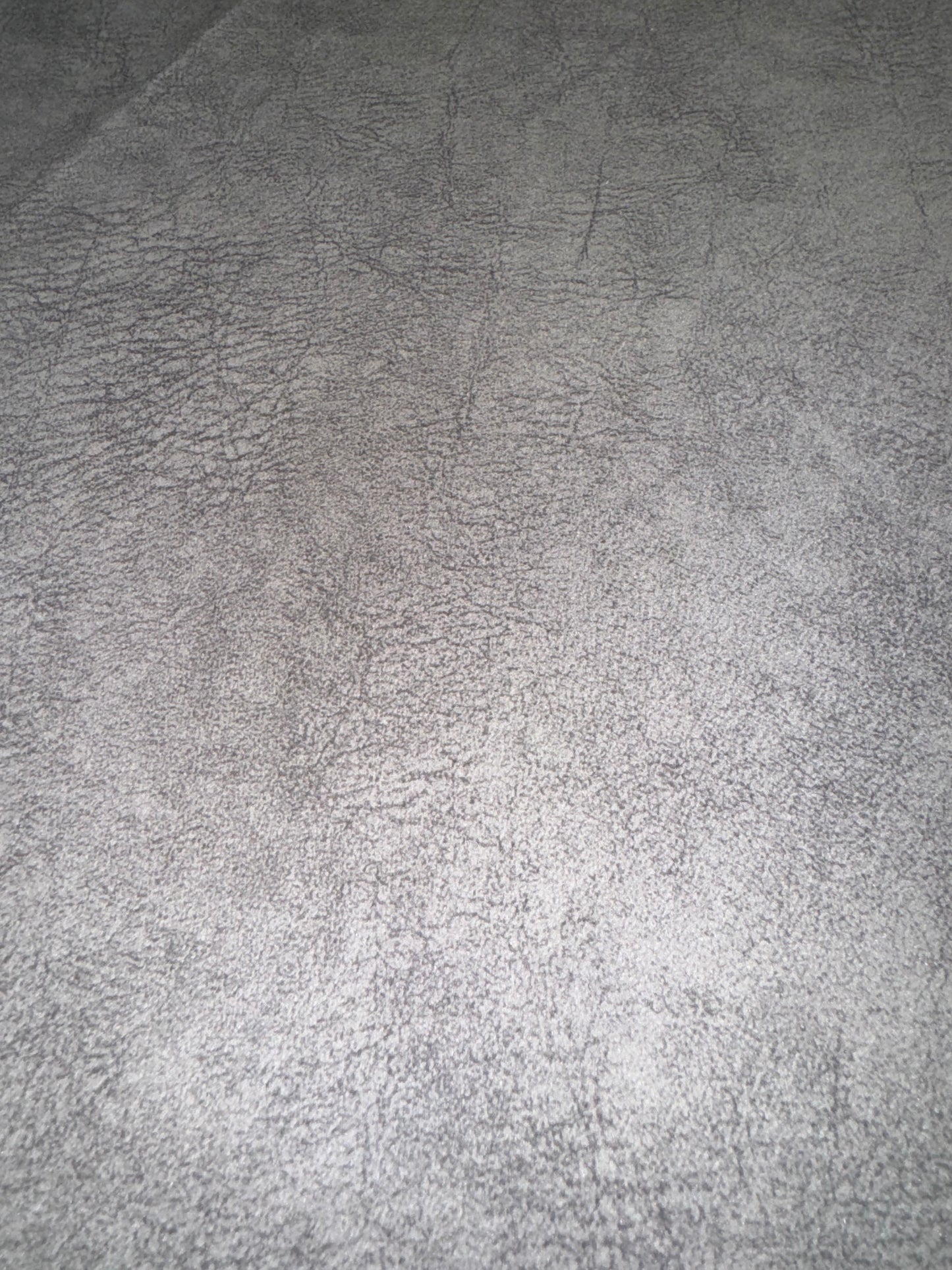 Sheraton Silver Faux Suede Soft Feel Upholstery Fabric