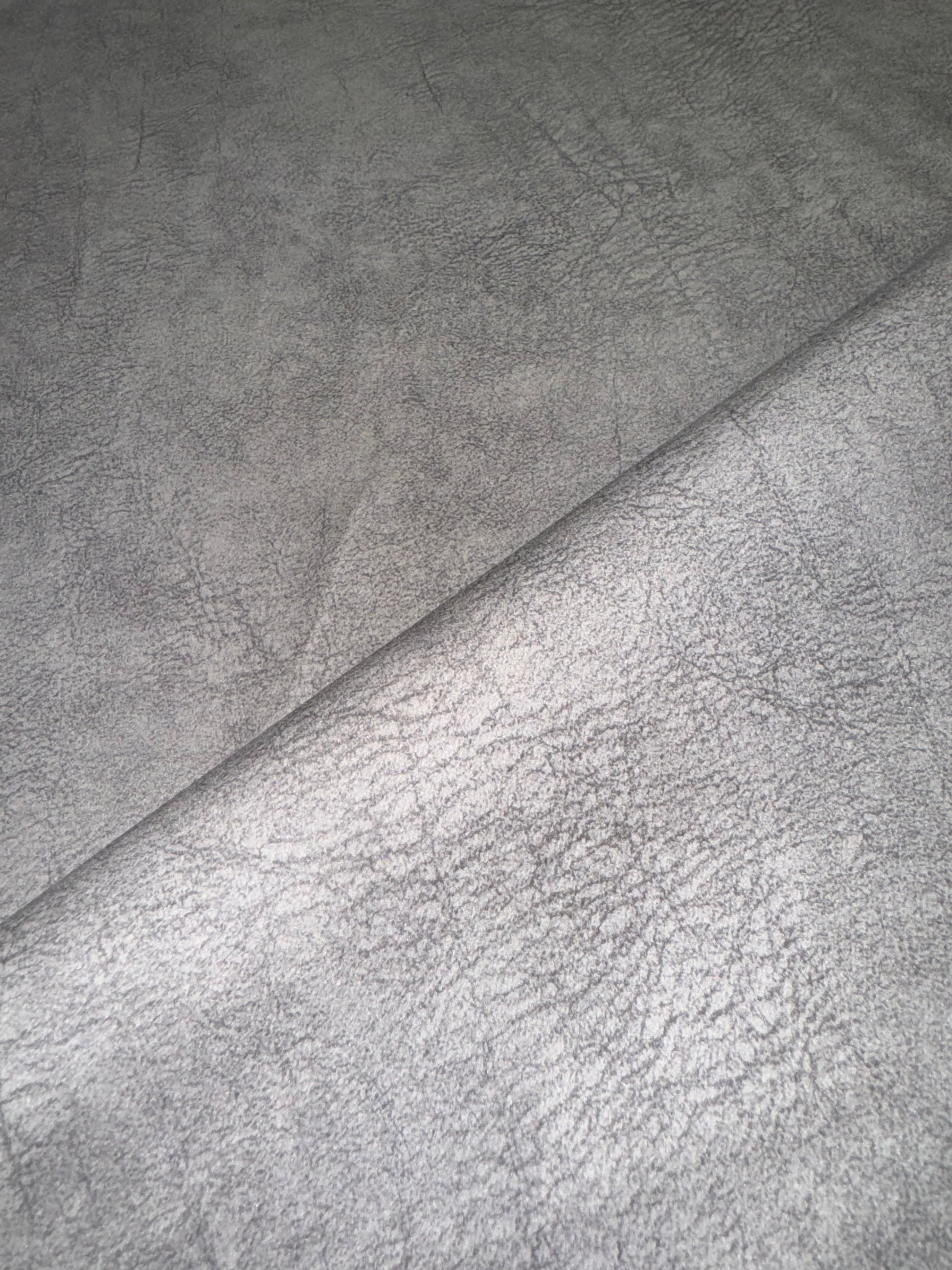 Sheraton Silver Faux Suede Soft Feel Upholstery Fabric