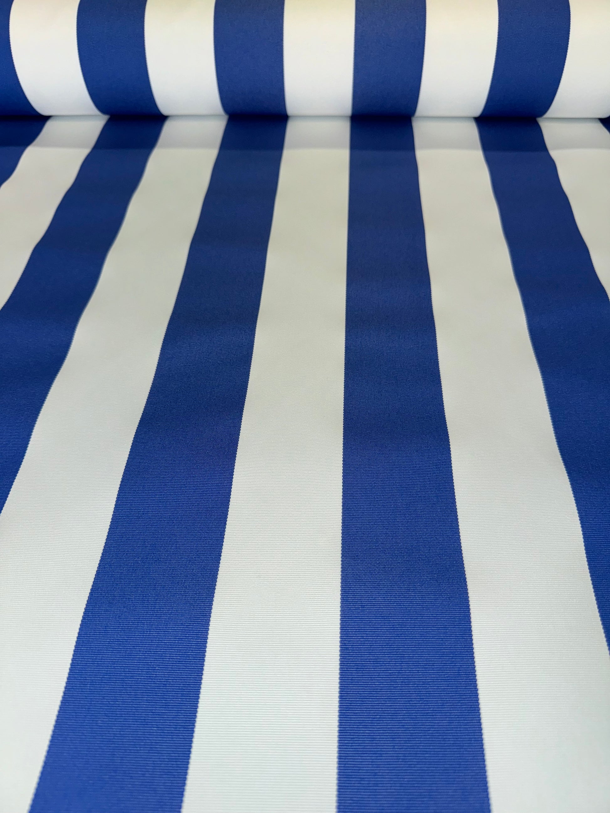 Whitesands Royal Seaside Striped Outdoor Fabric