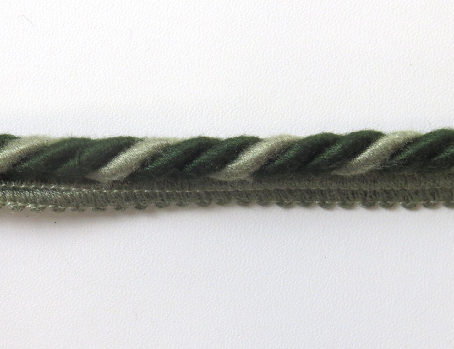 Upholstery Flanged Cord - Green - Soft Options upholstery trim