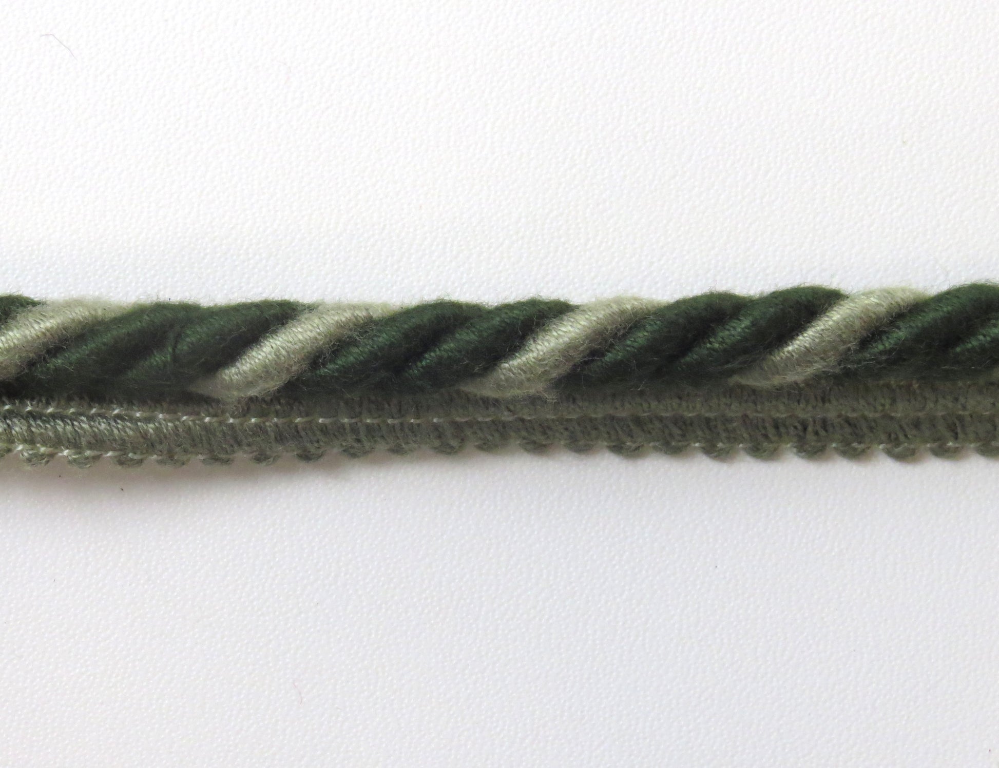 Upholstery Flanged Cord - Green
