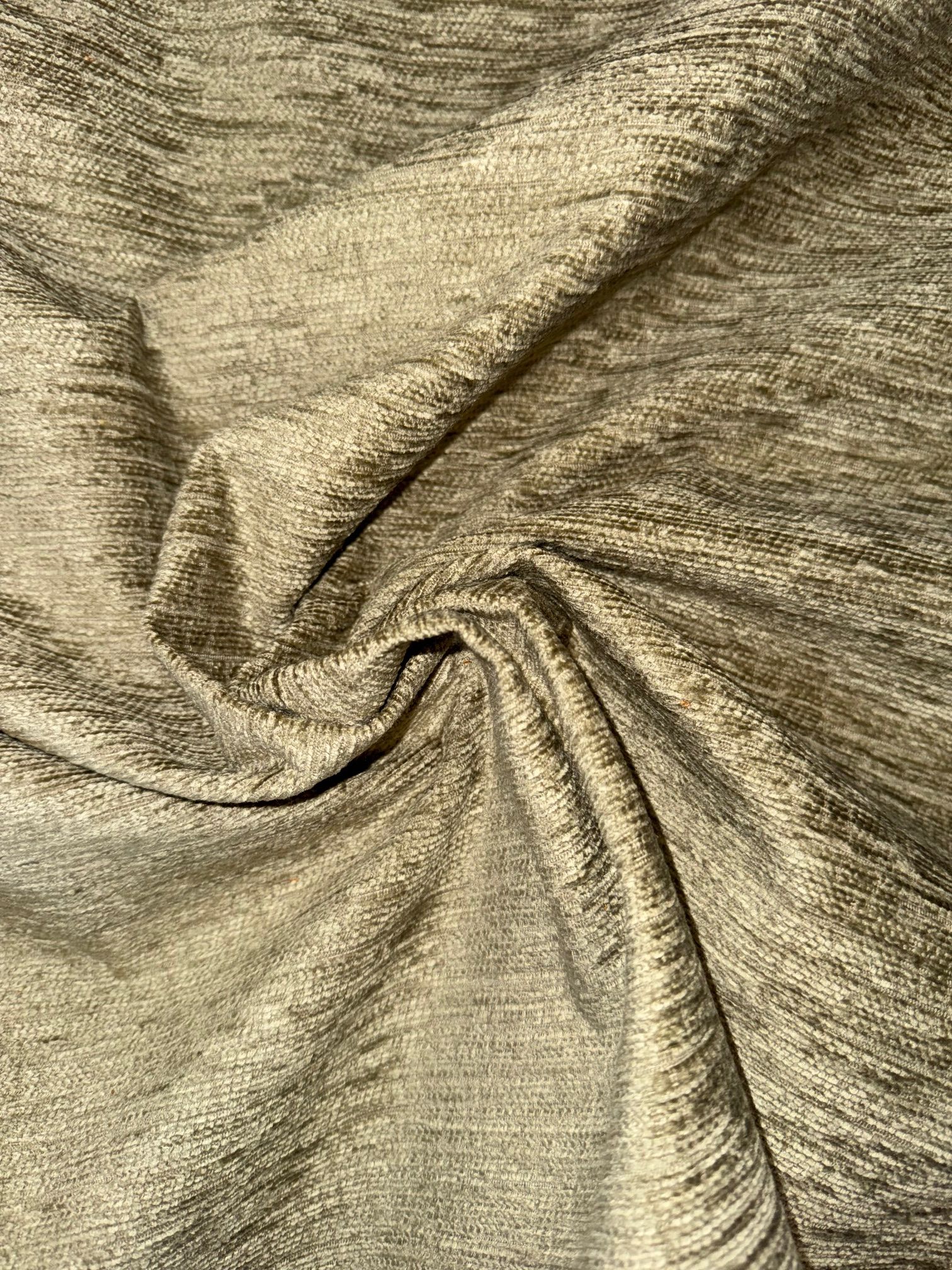 Canterbury Celadon Plain Chenille Upholstery Fabric