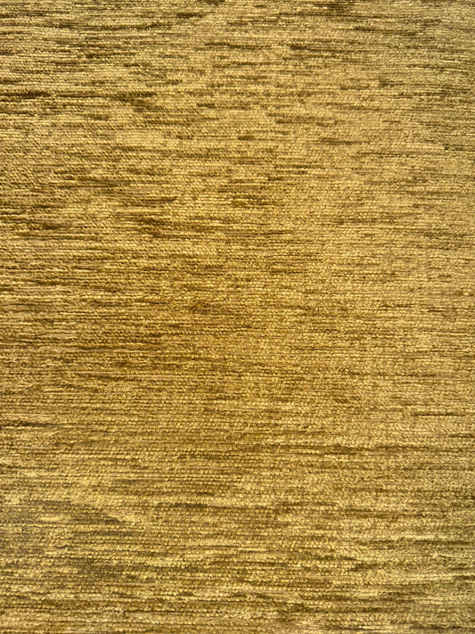 Canterbury Gold Plain Chenille Upholstery Fabric - Soft Options upholstery trim