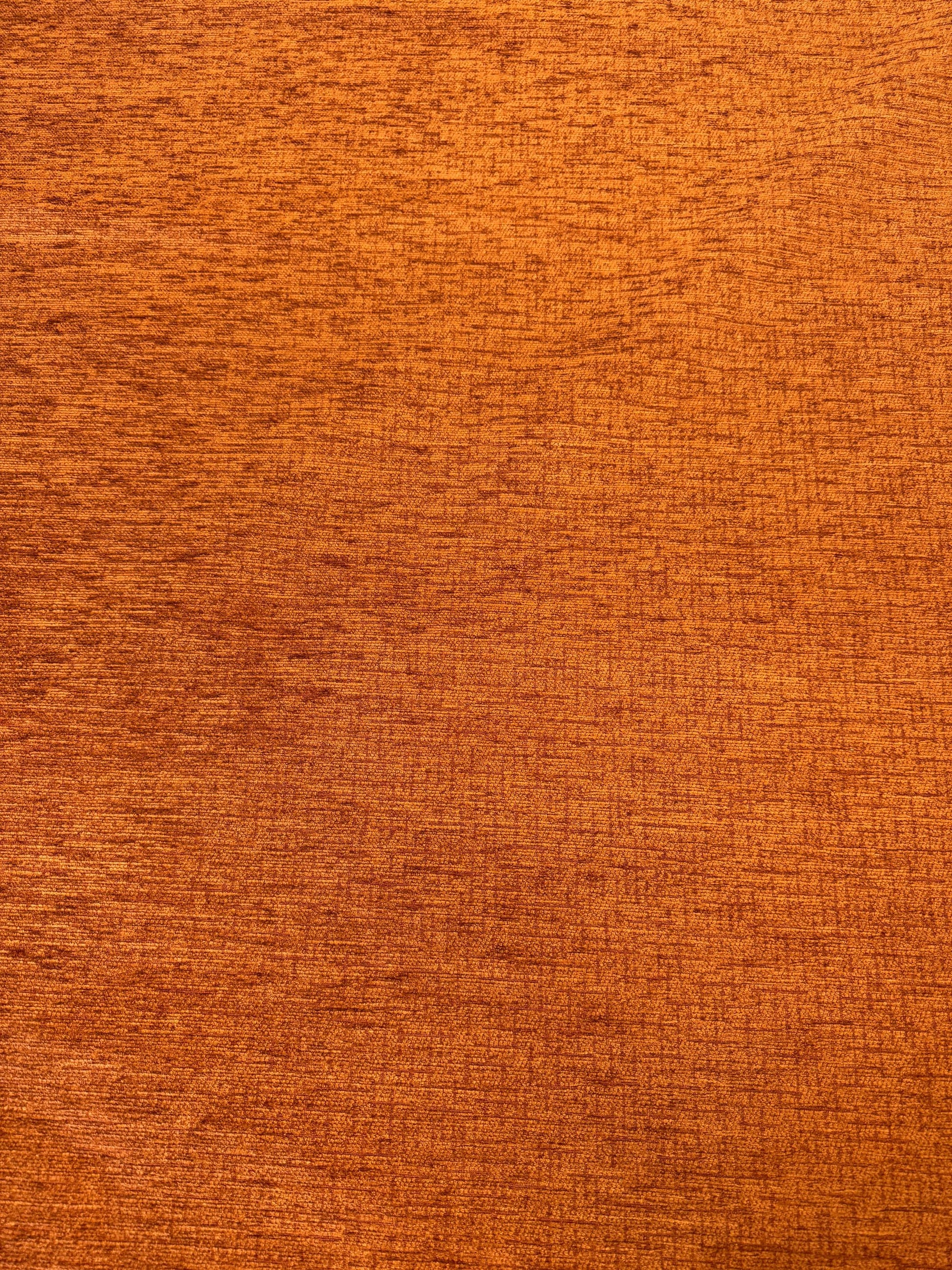 Canterbury Spice Plain Chenille Upholstery Fabric