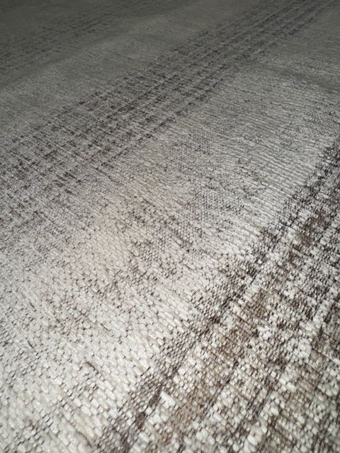 Murrayfield Stripe Sand Heavy Weave Upholstery Fabric