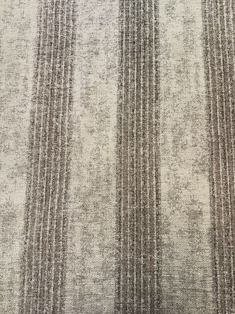 Murrayfield Stripe Sand Heavy Weave Upholstery Fabric