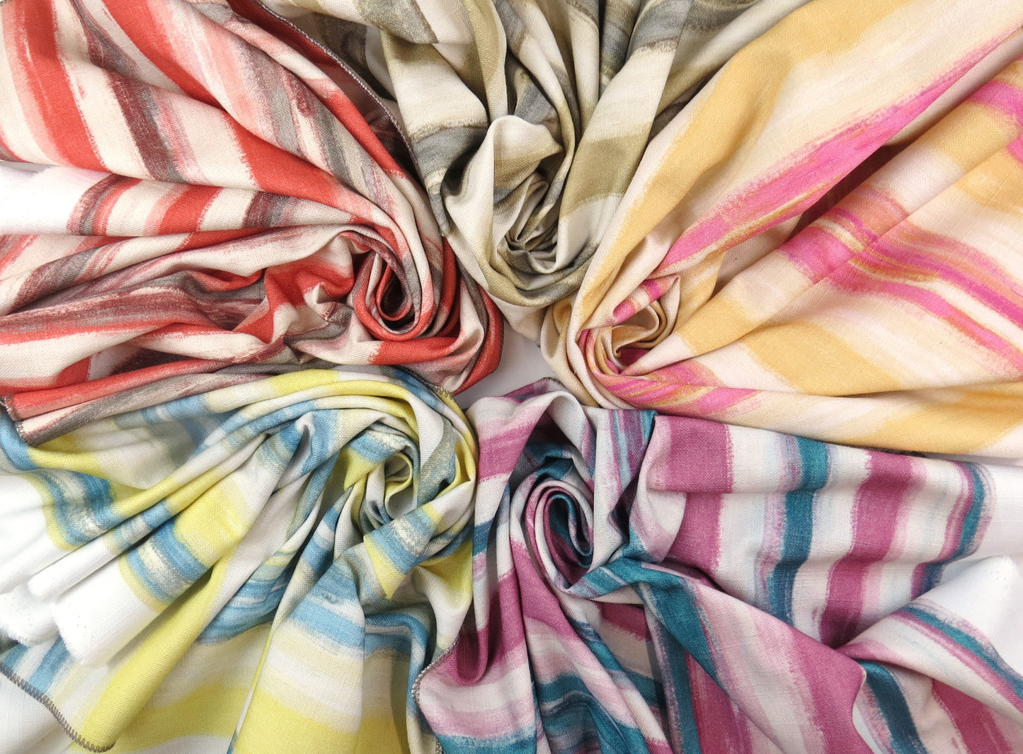 April Meadows Indian Linen Upholstery Fabric