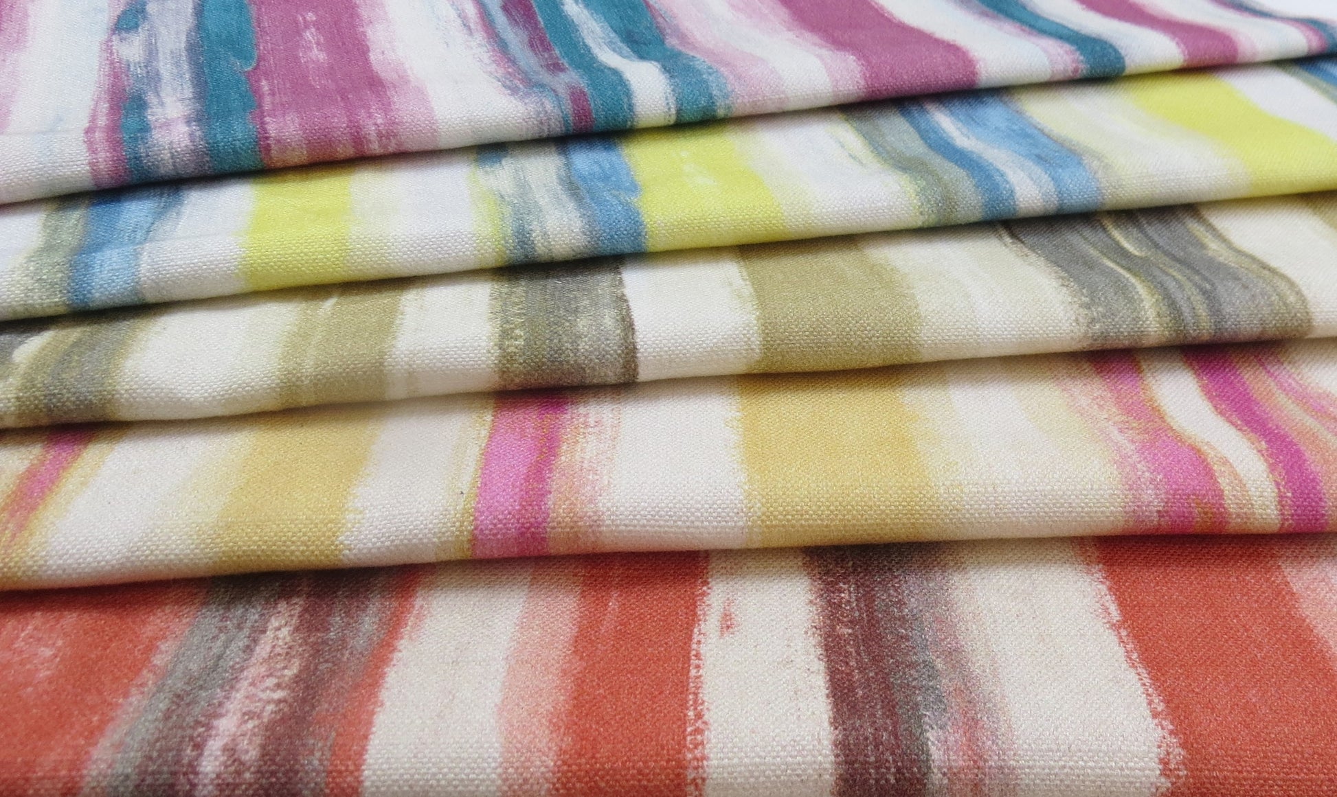 April Meadows Indian Linen Upholstery Fabric