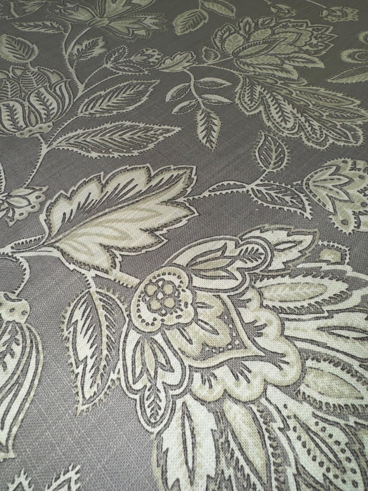 Porter and Stone Renesence Amore Dove 100% Cotton Woven Print Upholstery Fabric