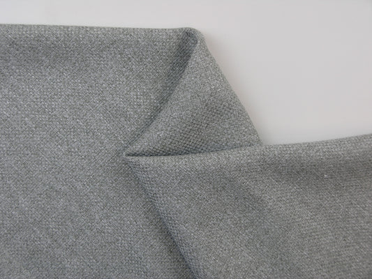 Norfolk Pastel Ash Flat Weave Upholstery Fabric