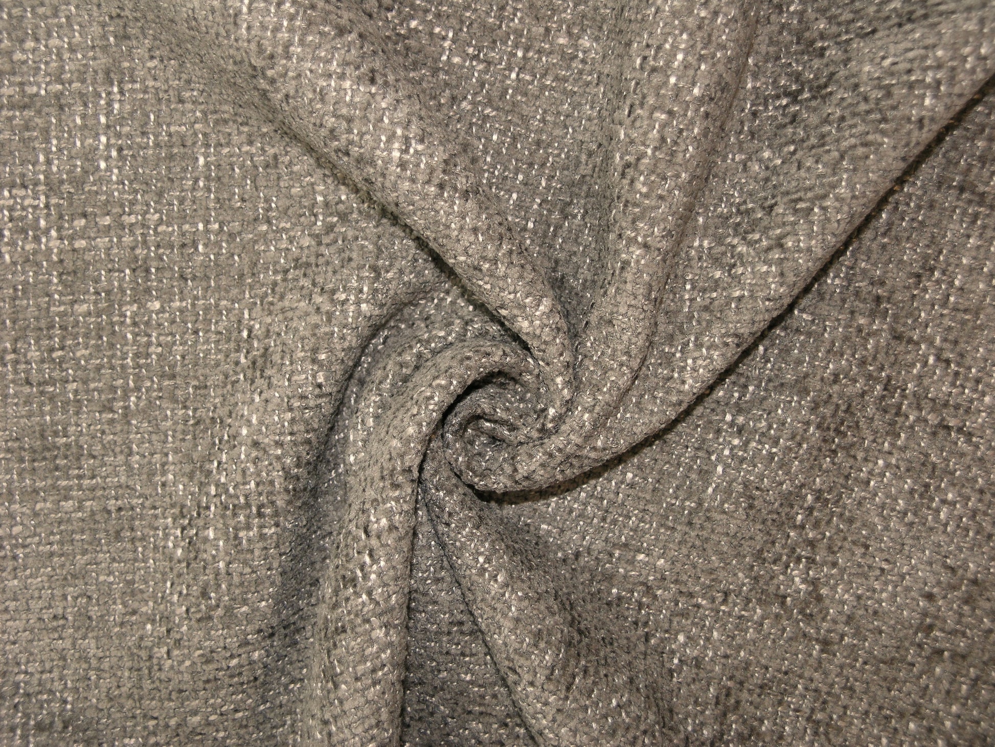 Venice Smoke - Hopsack Design Heavy Weave