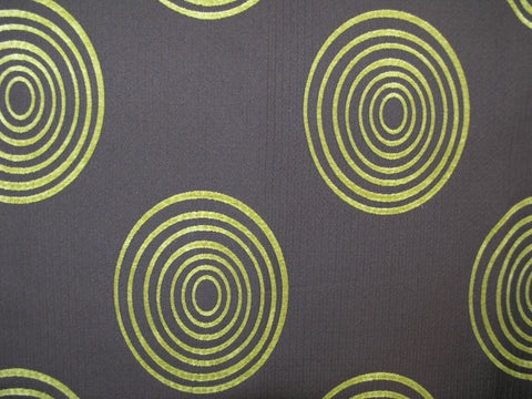 Canada Brown Lime Brocade Upholstery Fabric - Soft Options upholstery trim