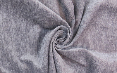 Sherwood Soft Feel Chenille Upholstery Fabric - Steel - Soft Options upholstery trim