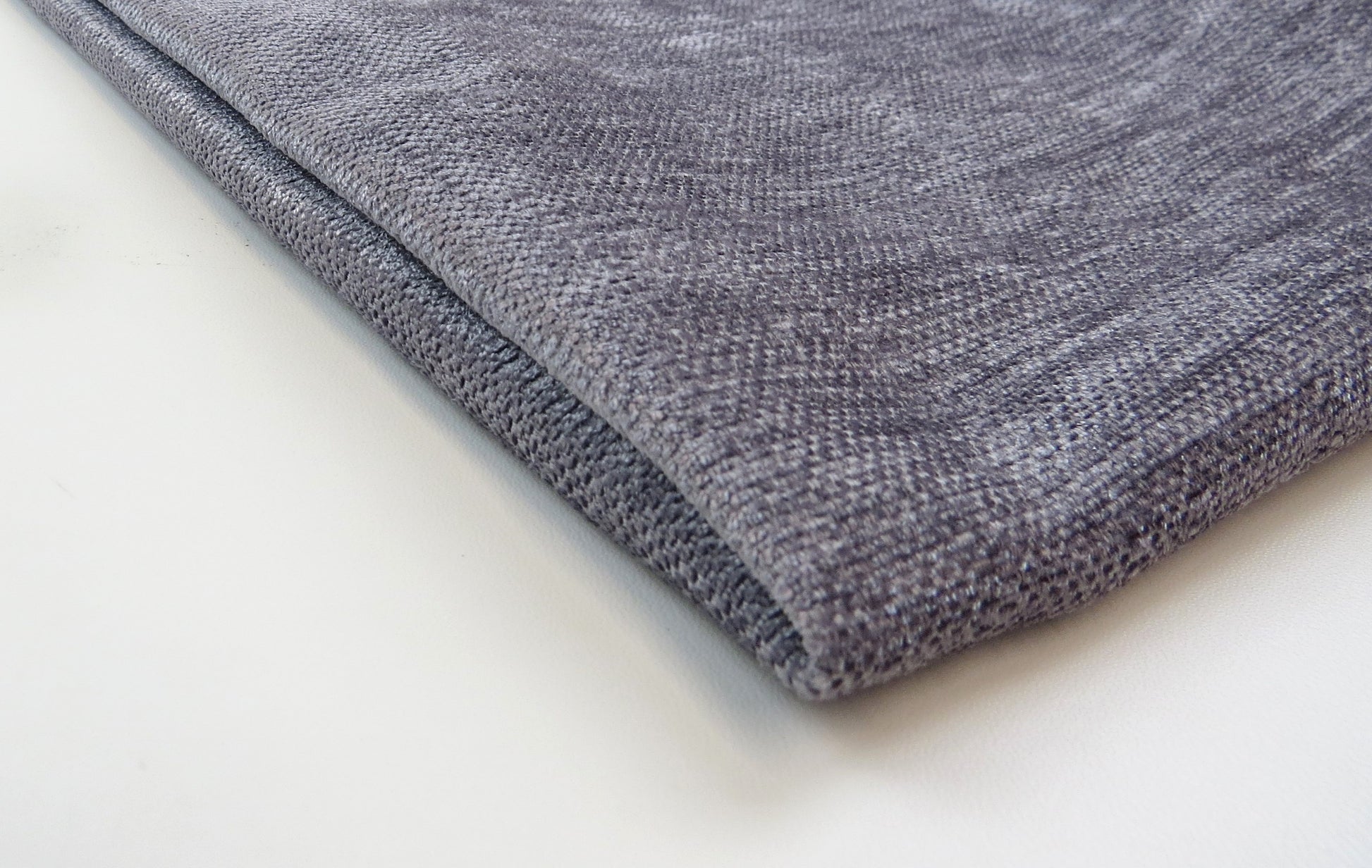 Sherwood Soft Feel Chenille Upholstery Fabric - Steel