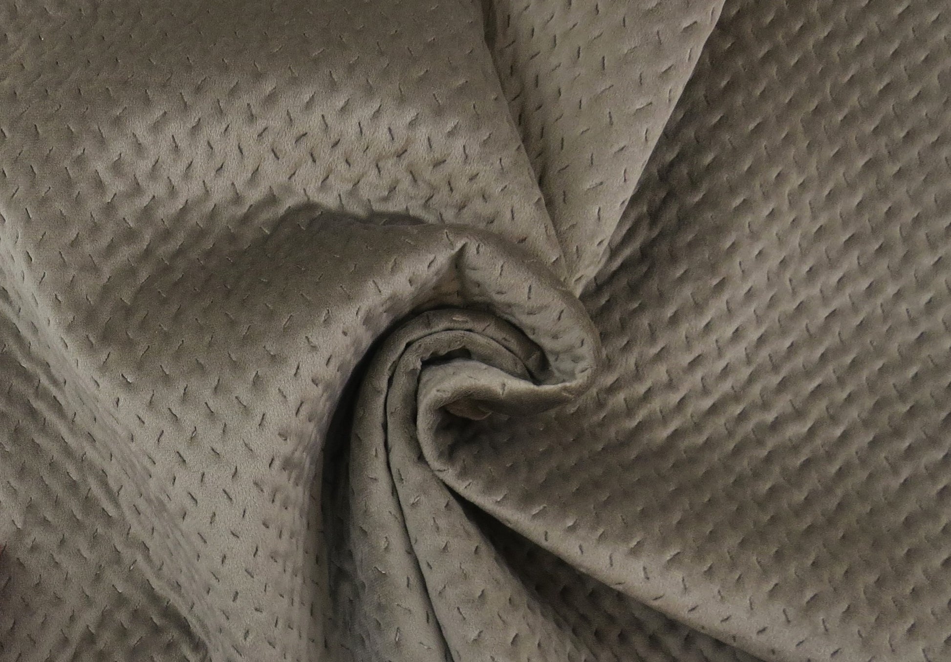 Cascade Quilted Cedar Velvet Upholstery Fabric