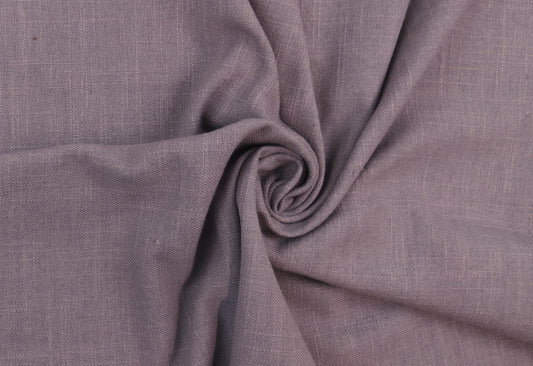 Athena Heather French Linen Upholstery Fabric - Soft Options upholstery trim